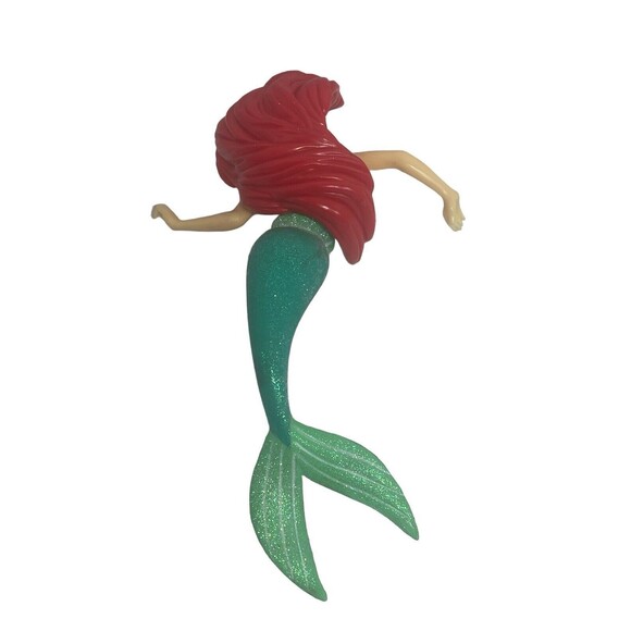 Little Mermaid Ariel Disney on Ice Figure Posable Plastic Glitter 8" - Picture 3 of 15